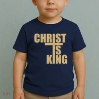 CHRIST IS KING JESUS IS KING Toddler T-Shirt thumb 2