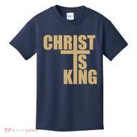 CHRIST IS KING JESUS IS KING Kids T-Shirt thumb 0