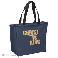 CHRIST IS KING JESUS IS KING Tote Bag thumb 2