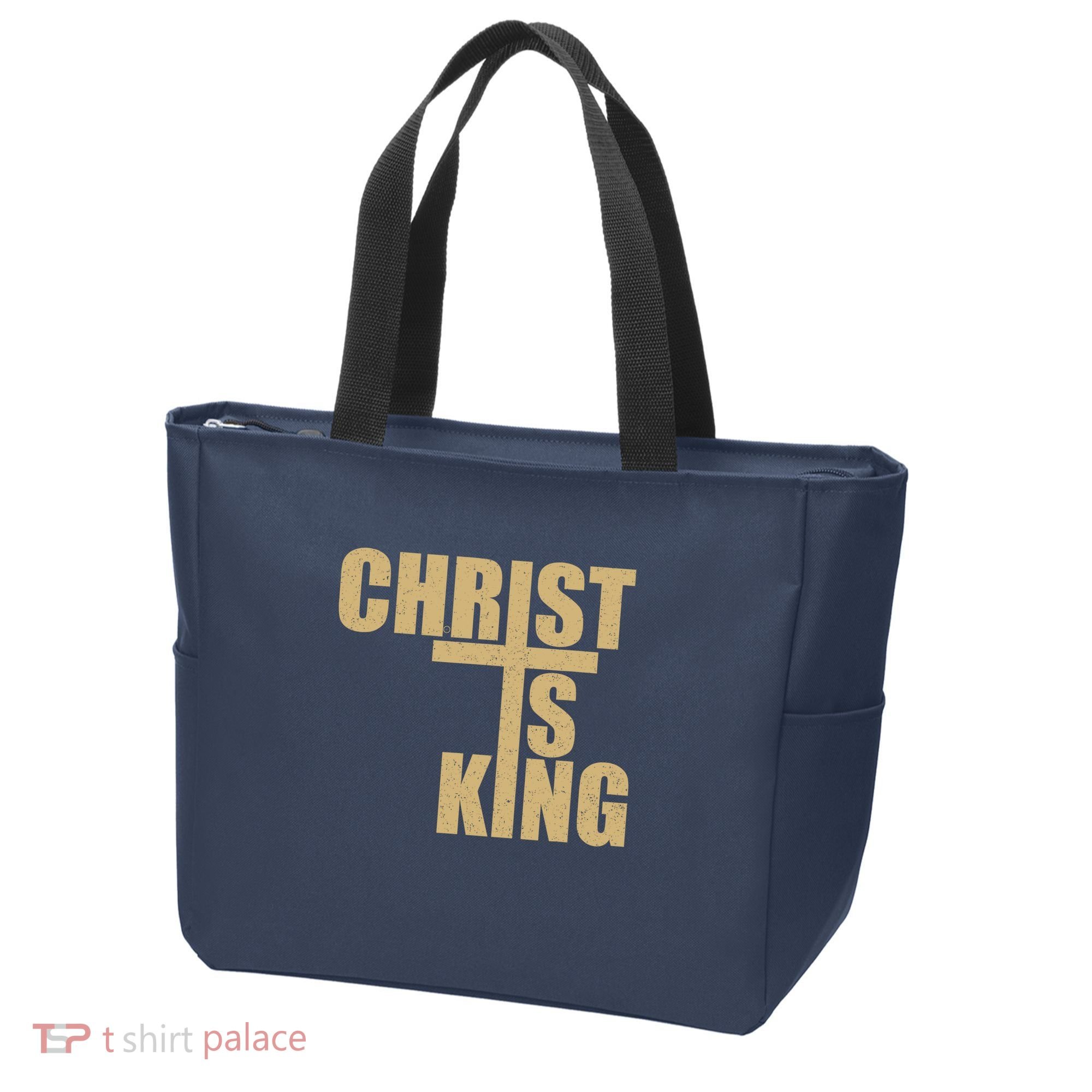 CHRIST IS KING JESUS IS KING Tote Bag