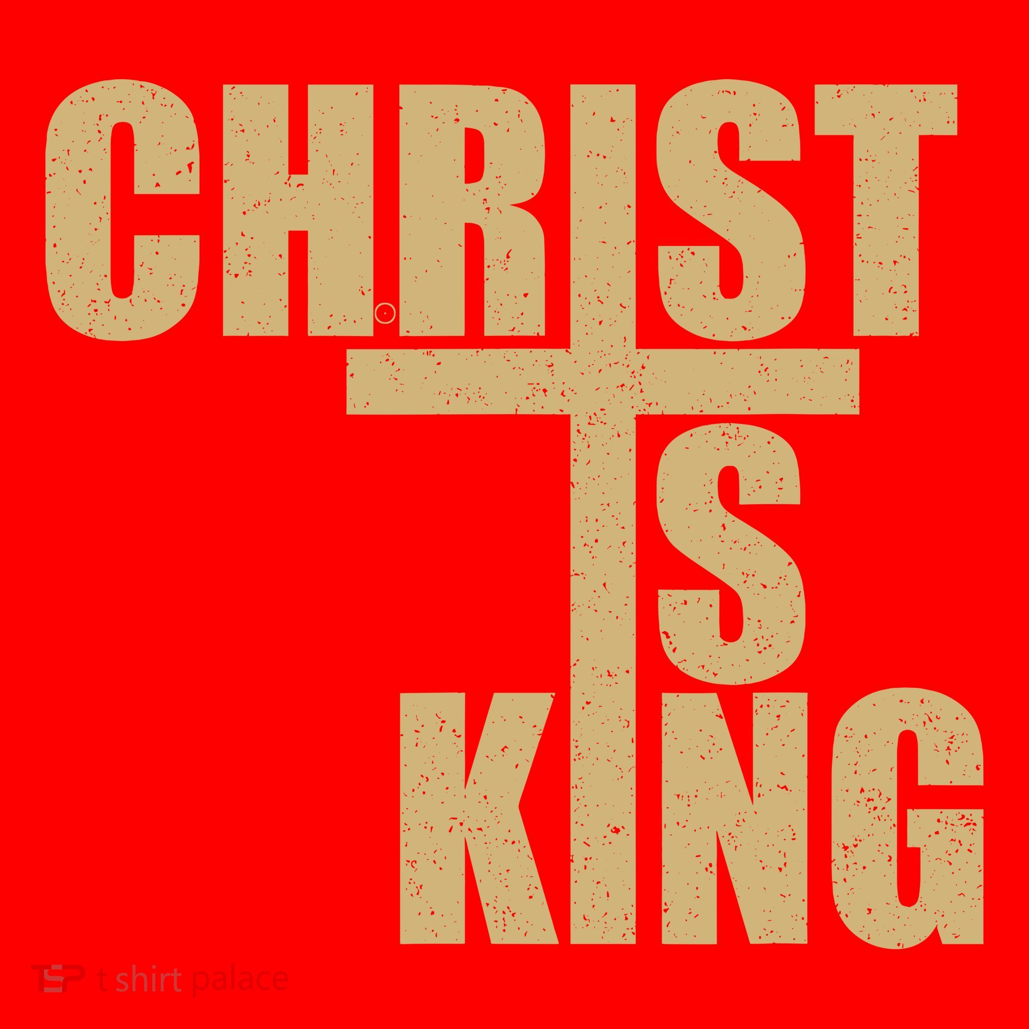 CHRIST IS KING JESUS IS KING Santa Hat