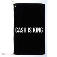 Cash Is King Golf Towel thumb 0