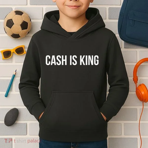 Cash Is King Kids Hoodie