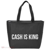 Cash Is King Tote Bag thumb 0