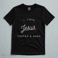 Christian I Love Jesus Coffee & Naps T-Shirt thumb 5