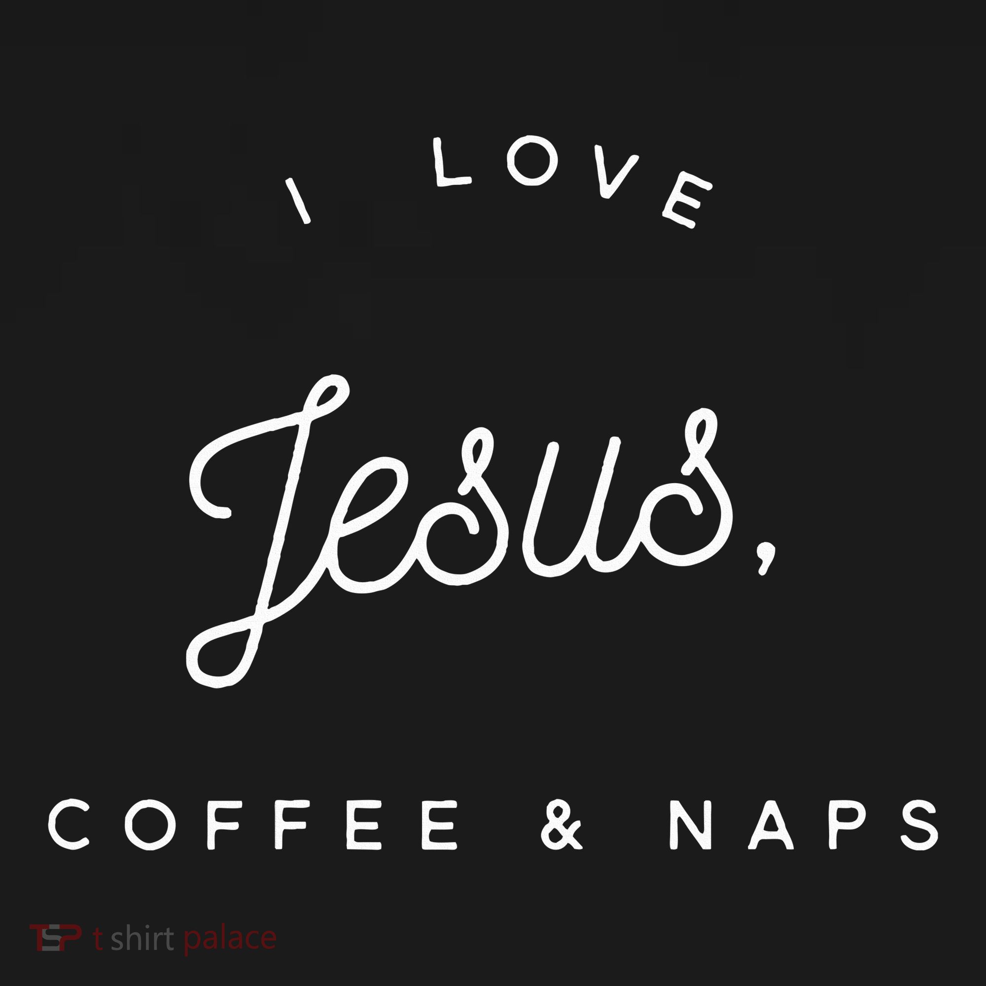 Christian I Love Jesus Coffee & Naps Ornament