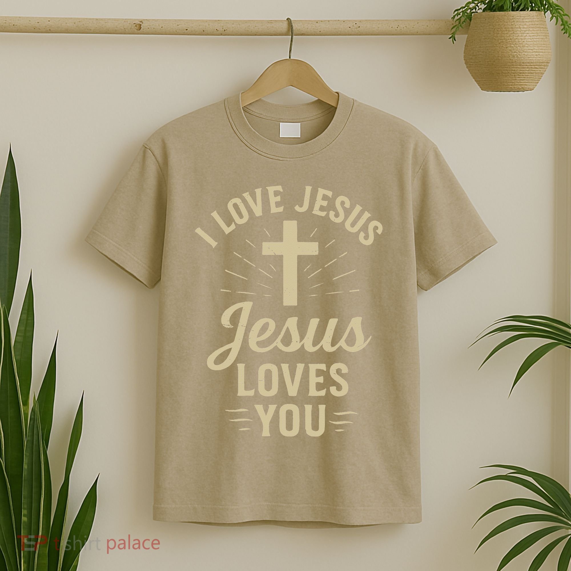 Christian I Love Jesus And You Too Much God Son T-Shirt
