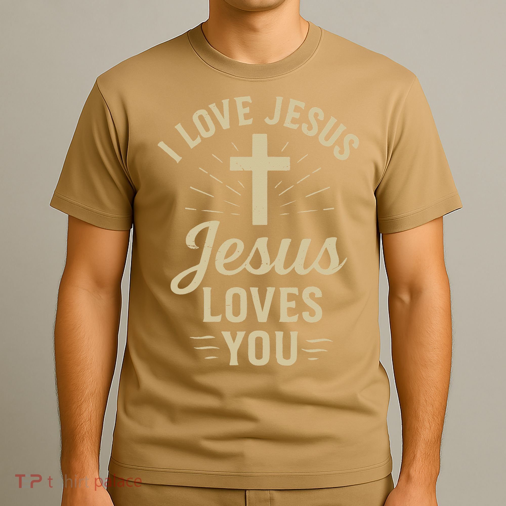 Christian I Love Jesus And You Too Much God Son T-Shirt