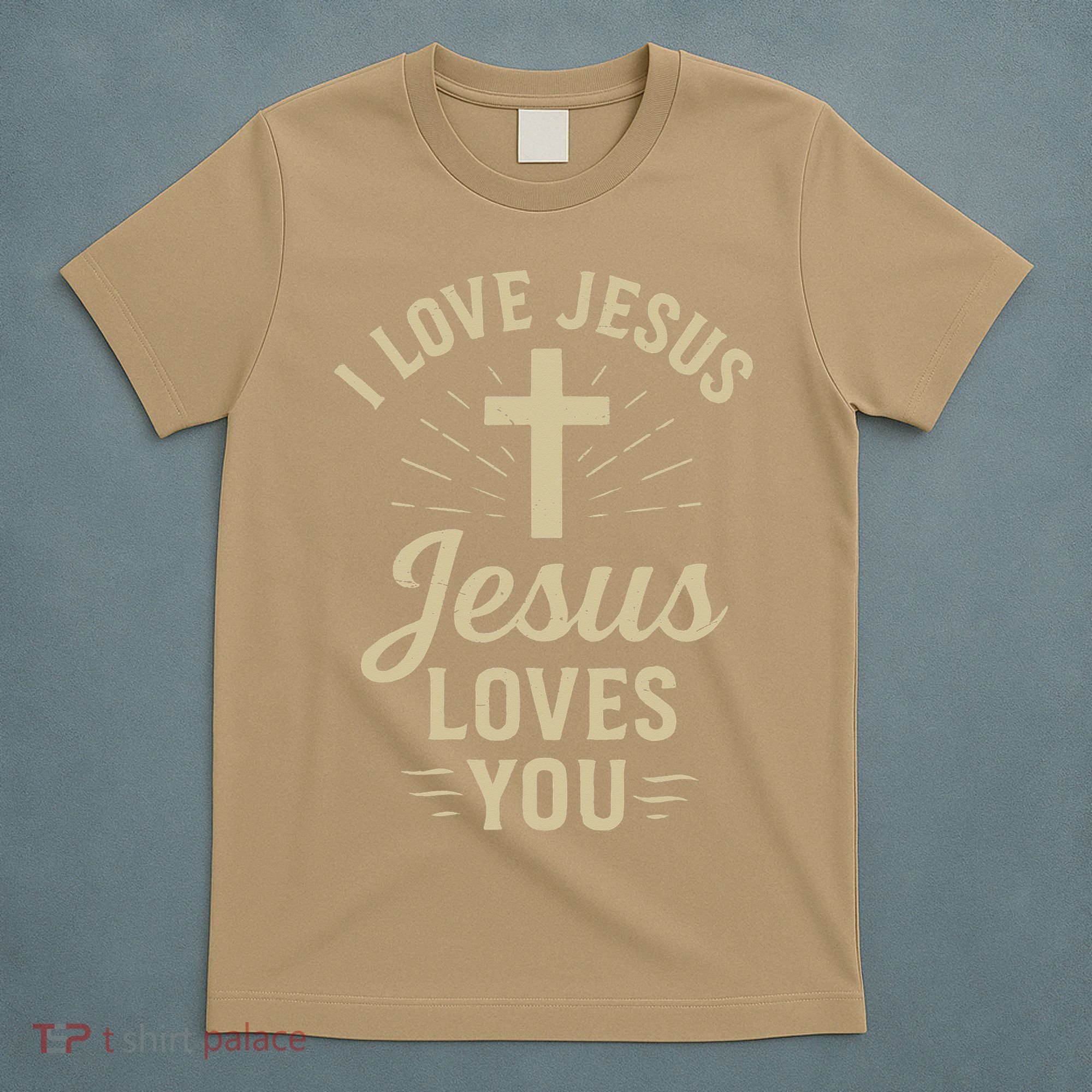 Christian I Love Jesus And You Too Much God Son T-Shirt