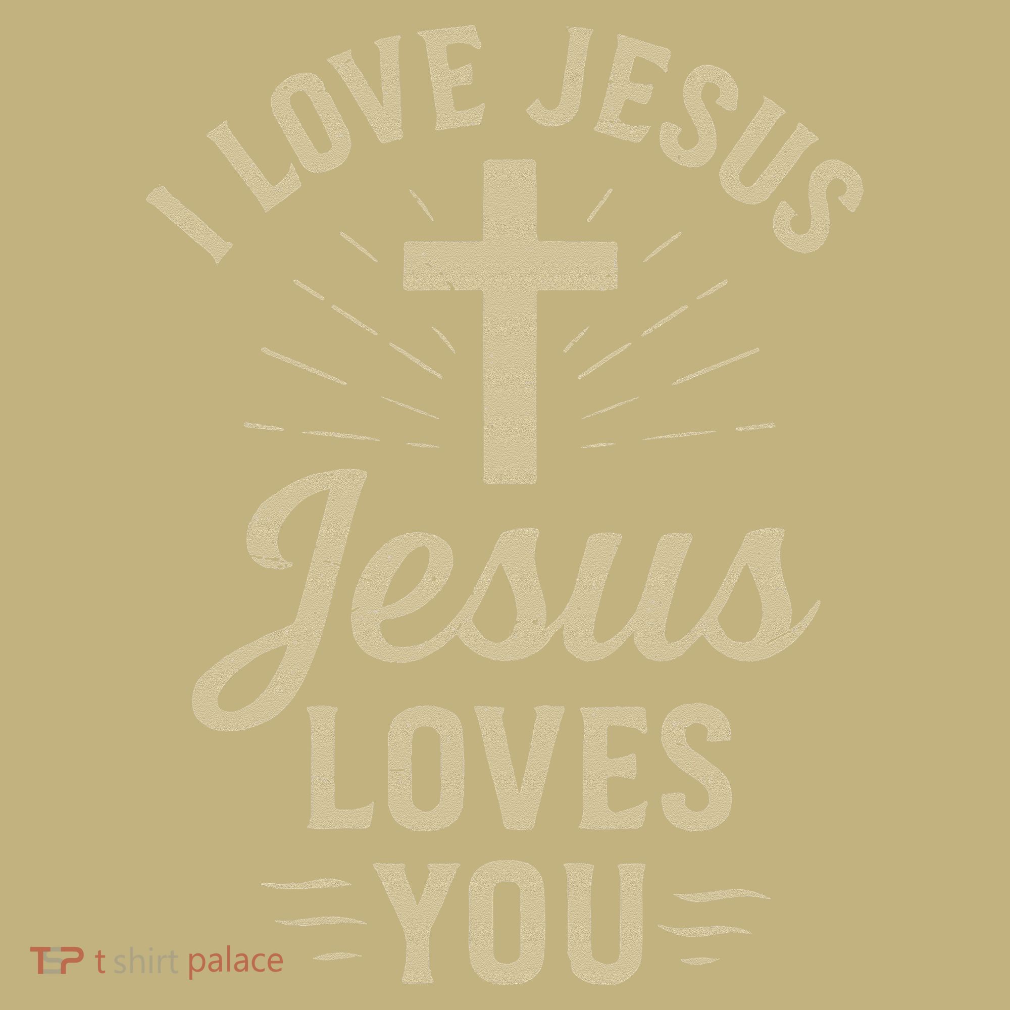 Christian I Love Jesus And You Too Much God Son T-Shirt
