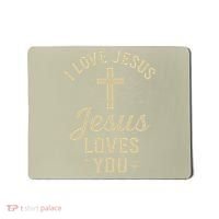 Christian I Love Jesus And You Too Much God Son Mousepad thumb 0