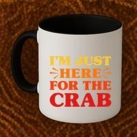 Crab I Love Crab Funny Food Lover Coffee Mug thumb 2