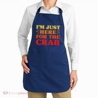 Crab I Love Crab Funny Food Lover Apron thumb 2