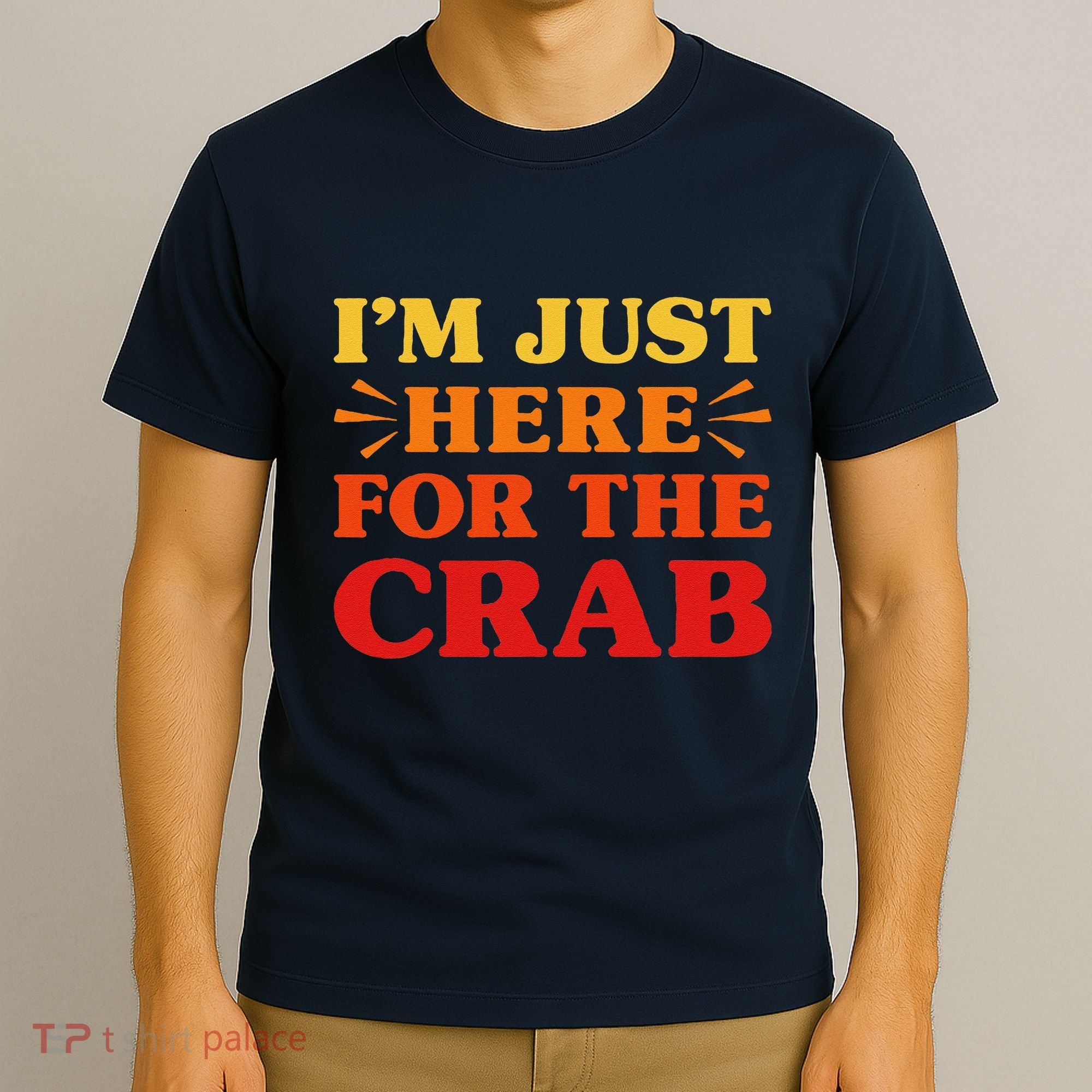 Crab I Love Crab Funny Food Lover T-Shirt