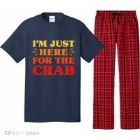 Crab I Love Crab Funny Food Lover Pajama Set thumb 0