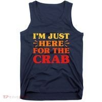 Crab I Love Crab Funny Food Lover Tank Top thumb 0