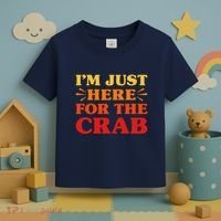 Crab I Love Crab Funny Food Lover Toddler T-Shirt thumb 3