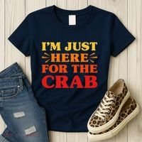 Crab I Love Crab Funny Food Lover Women's T-Shirt thumb 3