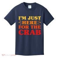 Crab I Love Crab Funny Food Lover Kids T-Shirt thumb 0