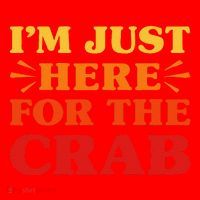 Crab I Love Crab Funny Food Lover Santa Hat thumb 1
