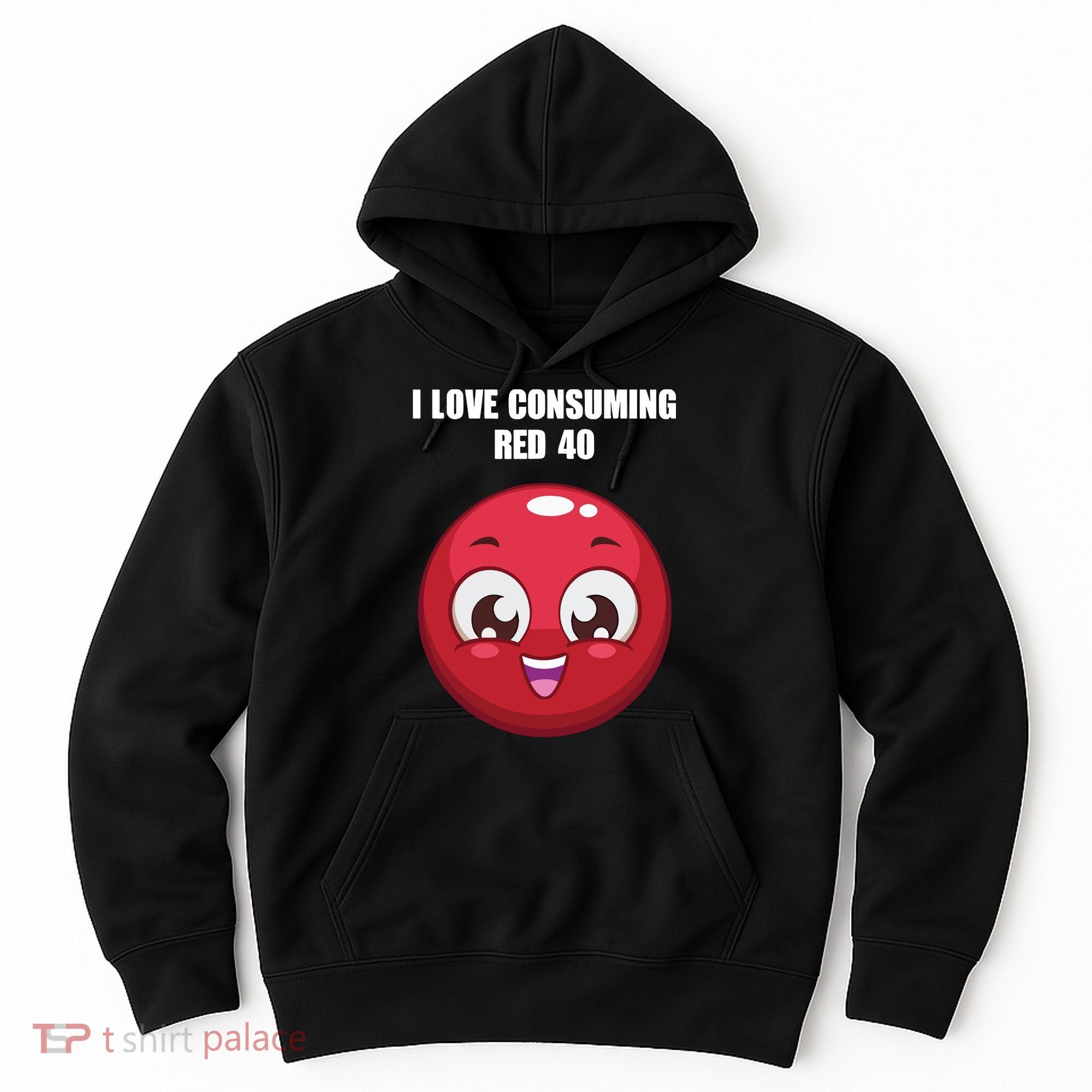 Cuntmama I Love Consuming Red 40 Hoodie