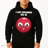 Cuntmama I Love Consuming Red 40 Hoodie thumb 2