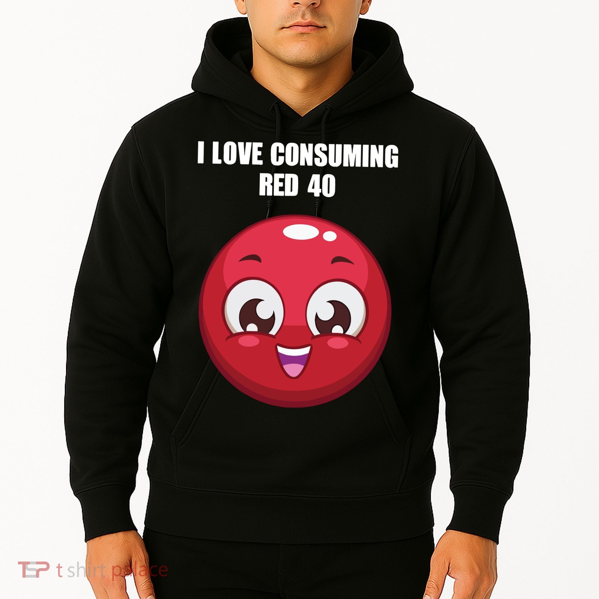 Cuntmama I Love Consuming Red 40 Hoodie
