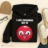 Cuntmama I Love Consuming Red 40 Hoodie thumb 4