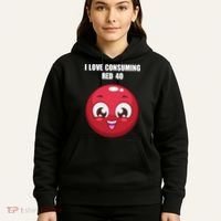 Cuntmama I Love Consuming Red 40 Hoodie thumb 5