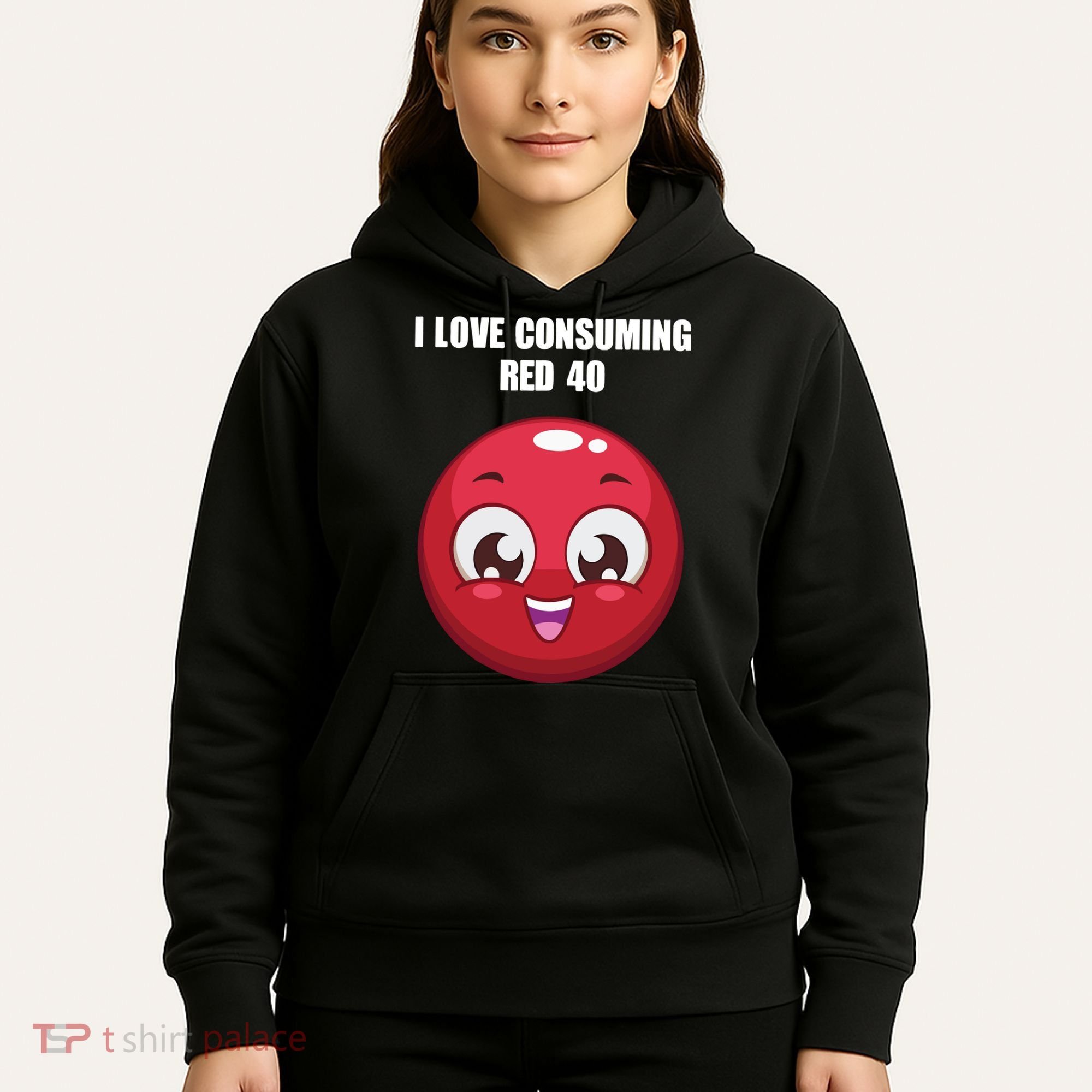 Cuntmama I Love Consuming Red 40 Hoodie