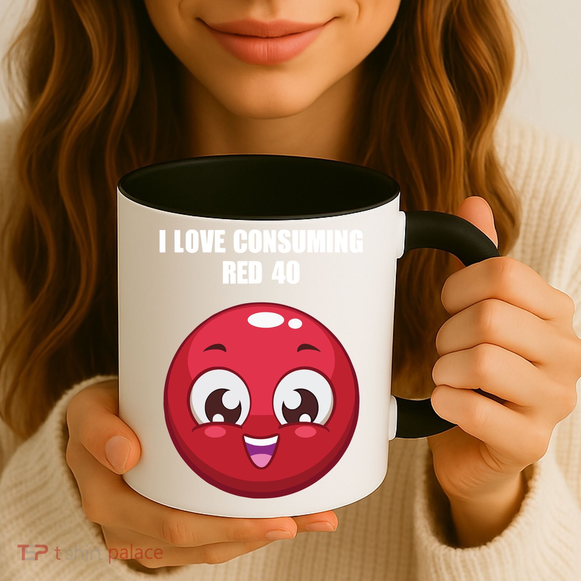 Cuntmama I Love Consuming Red 40 Coffee Mug