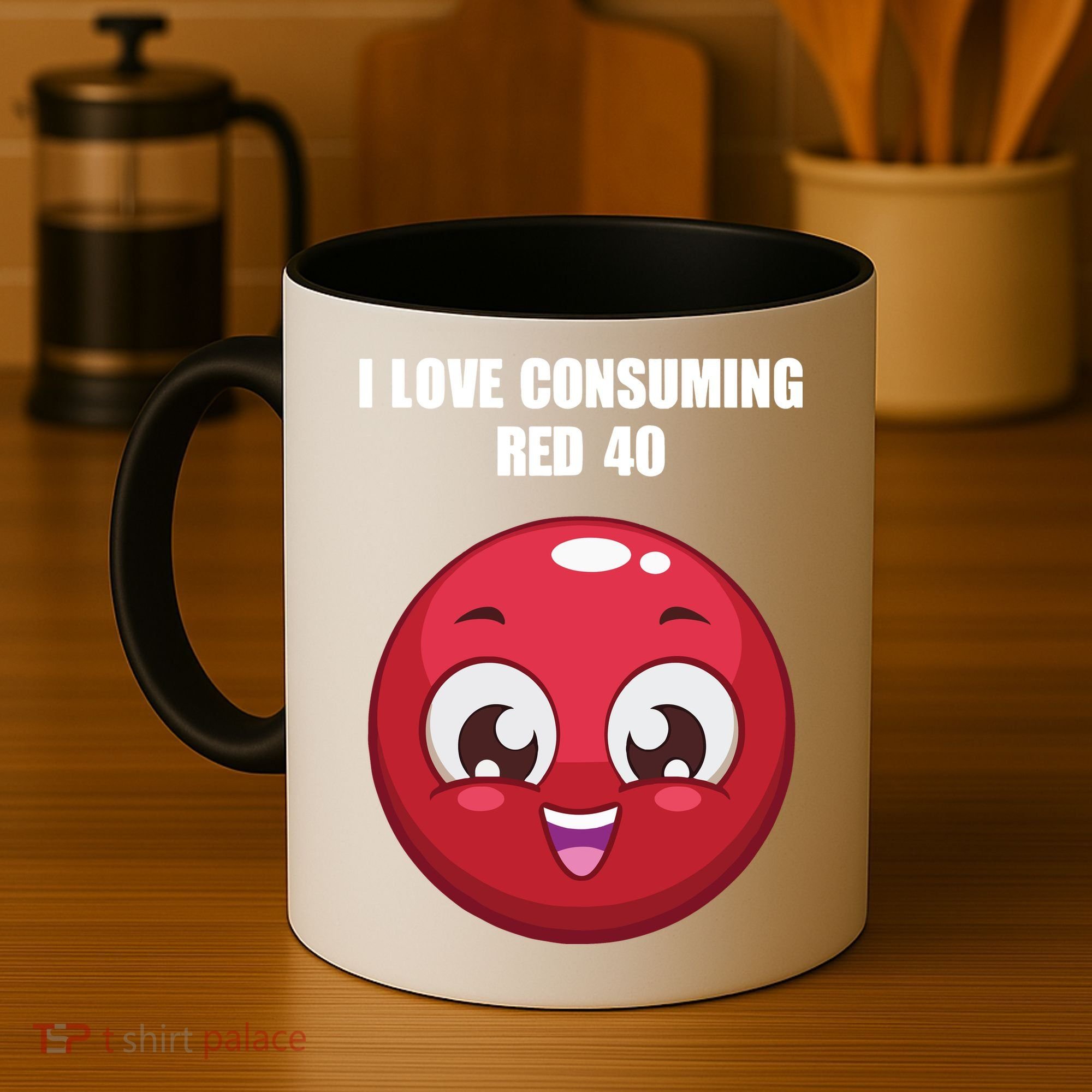 Cuntmama I Love Consuming Red 40 Coffee Mug