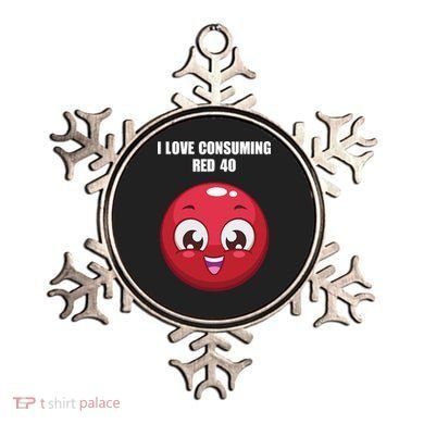 Cuntmama I Love Consuming Red 40 Ornament