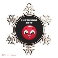 Cuntmama I Love Consuming Red 40 Ornament thumb 0