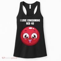 Cuntmama I Love Consuming Red 40 Women's Tank Top thumb 0