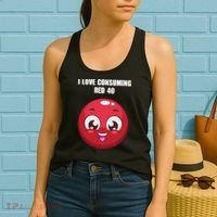 Cuntmama I Love Consuming Red 40 Women's Tank Top thumb 2