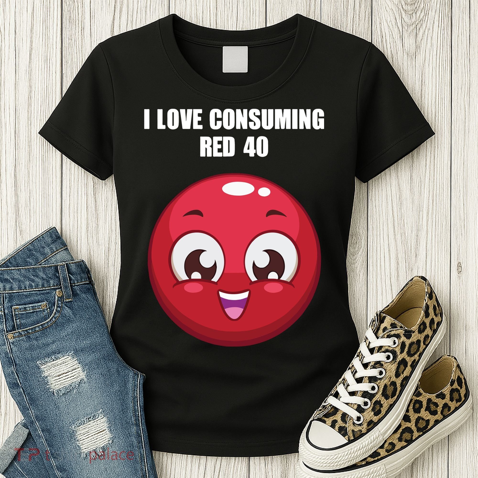 Cuntmama I Love Consuming Red 40 Women's T-Shirt