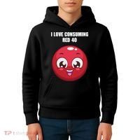 Cuntmama I Love Consuming Red 40 Kids Hoodie thumb 4