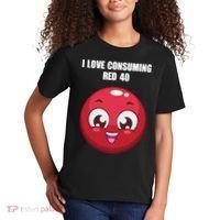 Cuntmama I Love Consuming Red 40 Kids T-Shirt thumb 2