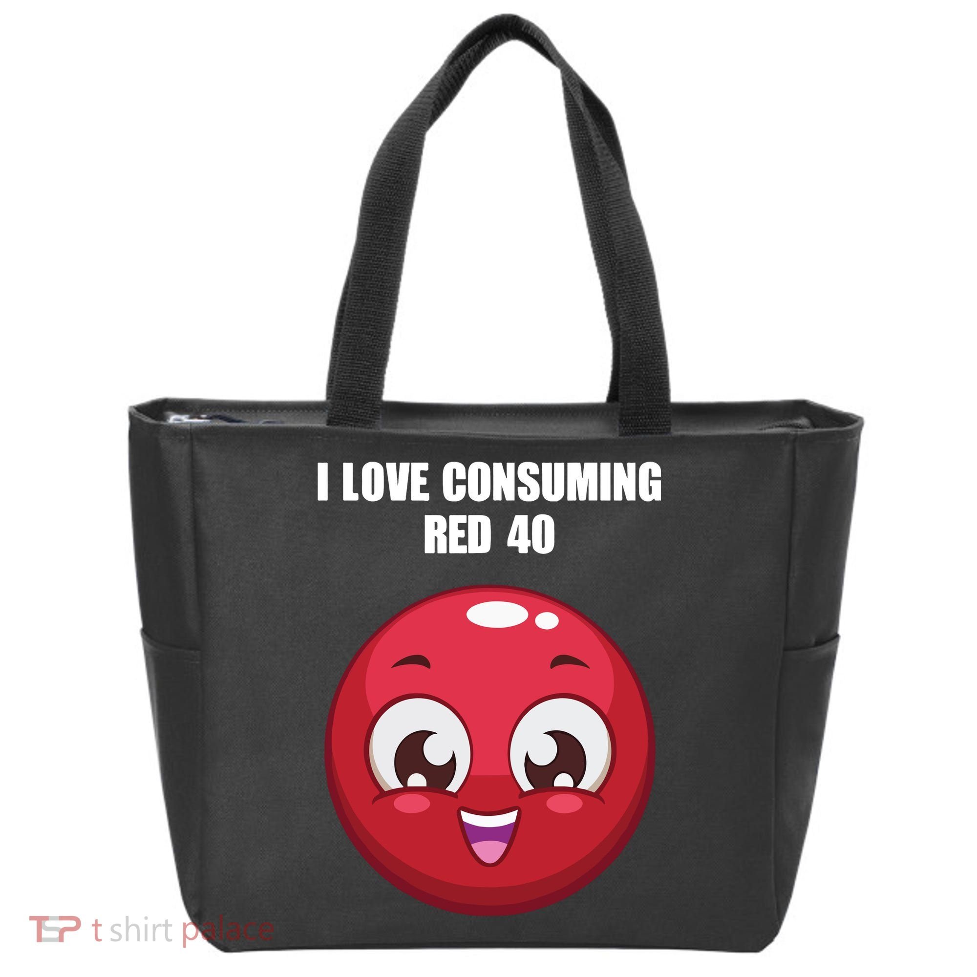 Cuntmama I Love Consuming Red 40 Tote Bag