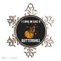 Came In Like A Butterball Funny Thanksgiving Ornament thumb 0