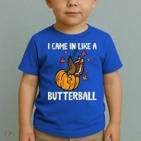 Came In Like A Butterball Funny Thanksgiving Toddler T-Shirt thumb 2