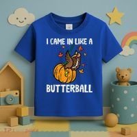 Came In Like A Butterball Funny Thanksgiving Toddler T-Shirt thumb 3