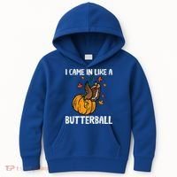 Came In Like A Butterball Funny Thanksgiving Kids Hoodie thumb 0