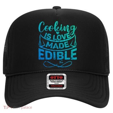 Cooking Is Love Made Edible Funny Chef Gift Hat
