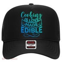 Cooking Is Love Made Edible Funny Chef Gift Hat thumb 0
