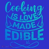 Cooking Is Love Made Edible Funny Chef Gift Women's Tank Top thumb 5