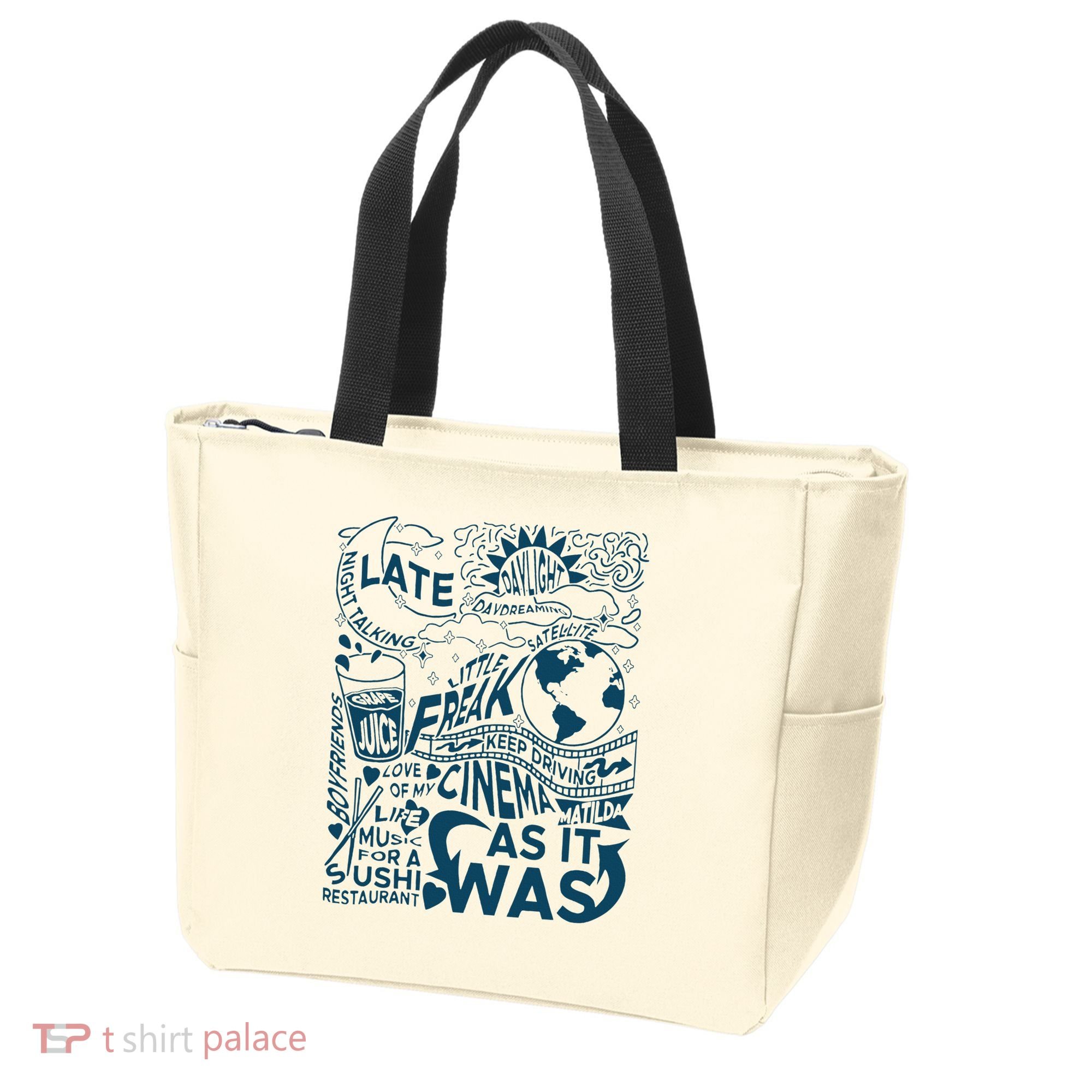 Cute I Love Heart Harry Tote Bag
