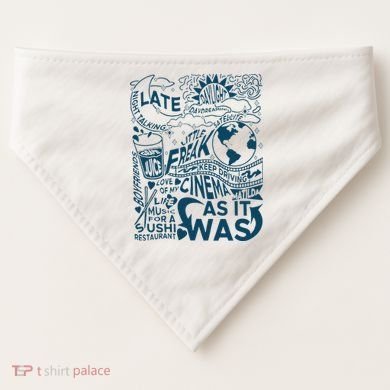 Cute I Love Heart Harry USA-Made Doggie Bandana