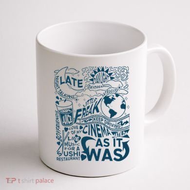Cute I Love Heart Harry Coffee Mug back